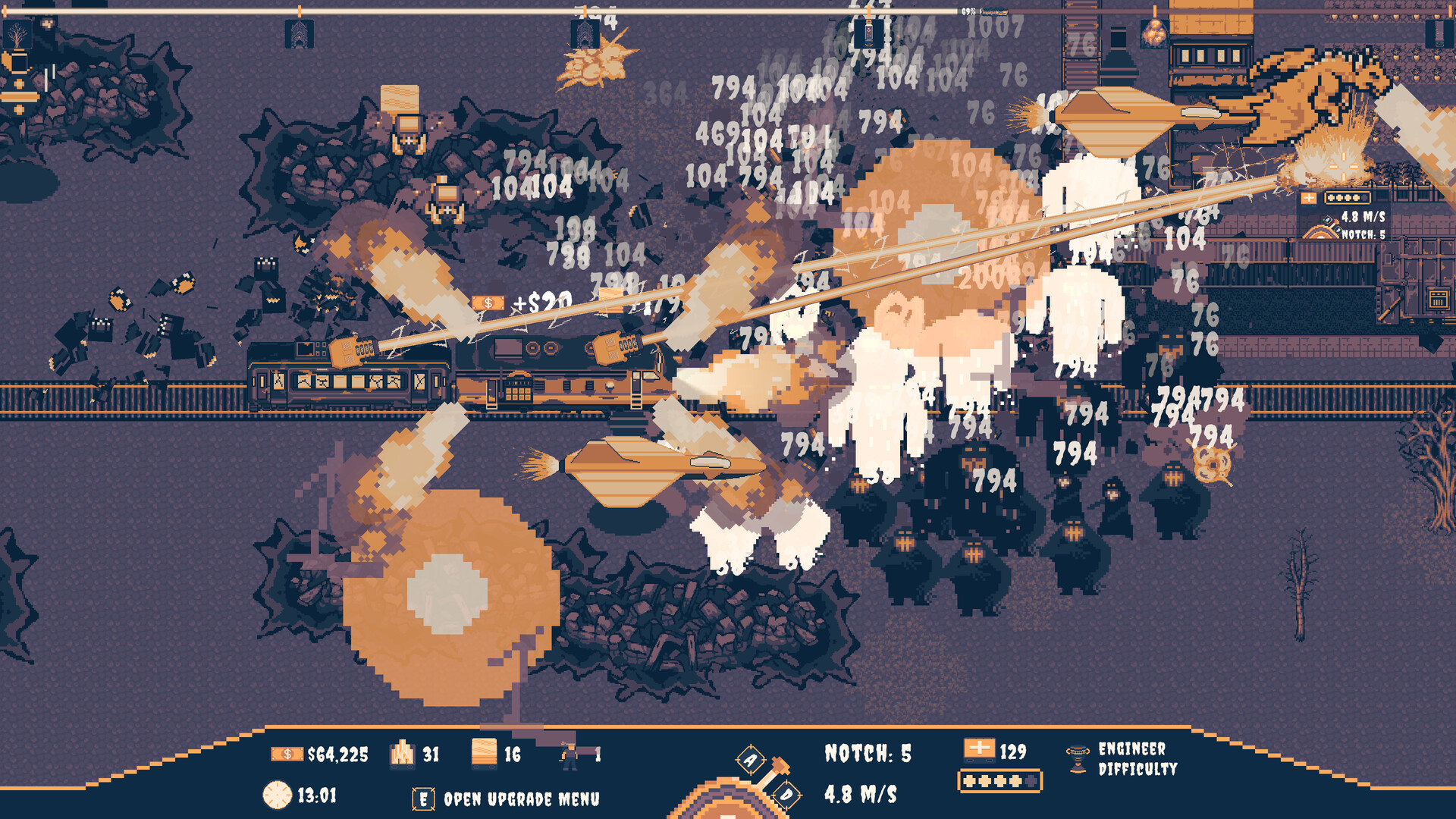 Choo Choo Survivor 2 screenshot screenshot 1