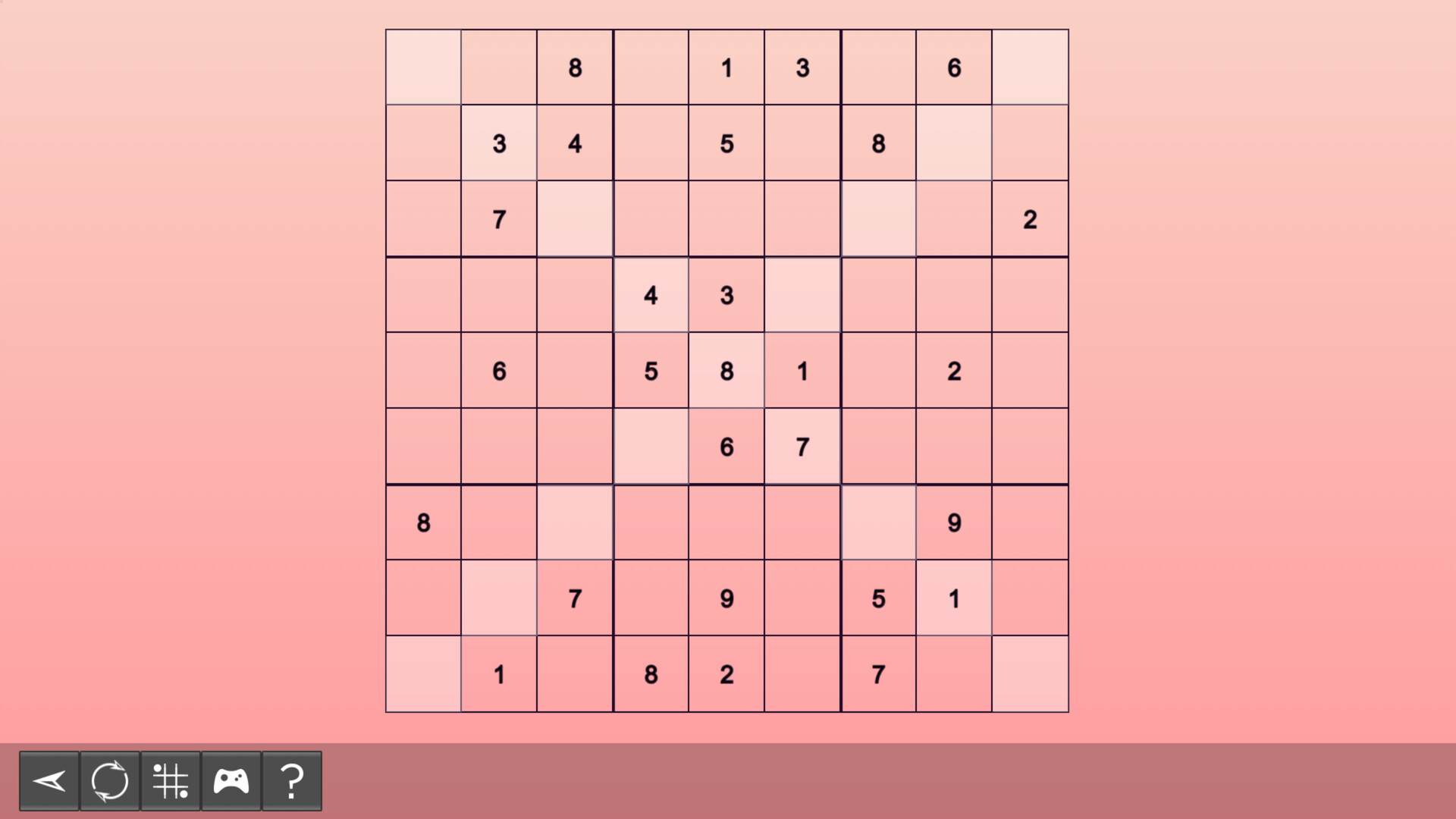 My Sudoku - X-Sudoku Medium 10 Featured Screenshot #1