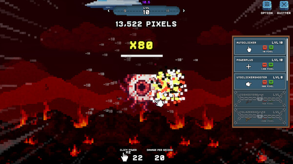 Скриншот 2 из игры Pixel Clicker