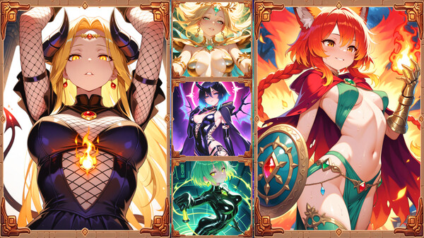 Screenshot z Battle Babes: Magic, Alchemy & Time Screenshot z Battle Babes: Magic, Alchemy & Time