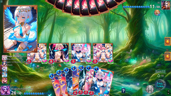 Battle Babes: Magic, Alchemy & Time screenshot 2