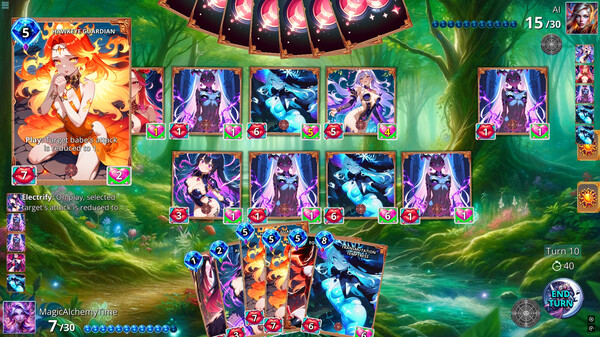 Screenshot z Battle Babes: Magic, Alchemy & Time Screenshot z Battle Babes: Magic, Alchemy & Time