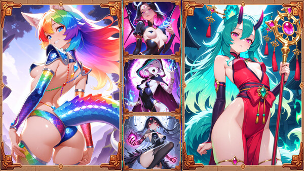 Screenshot z Battle Babes: Magic, Alchemy & Time Screenshot z Battle Babes: Magic, Alchemy & Time