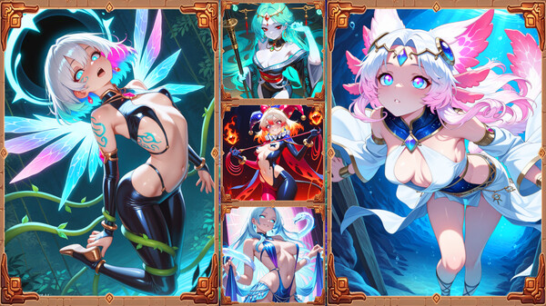 Battle Babes: Magic, Alchemy & Time screenshot 1
