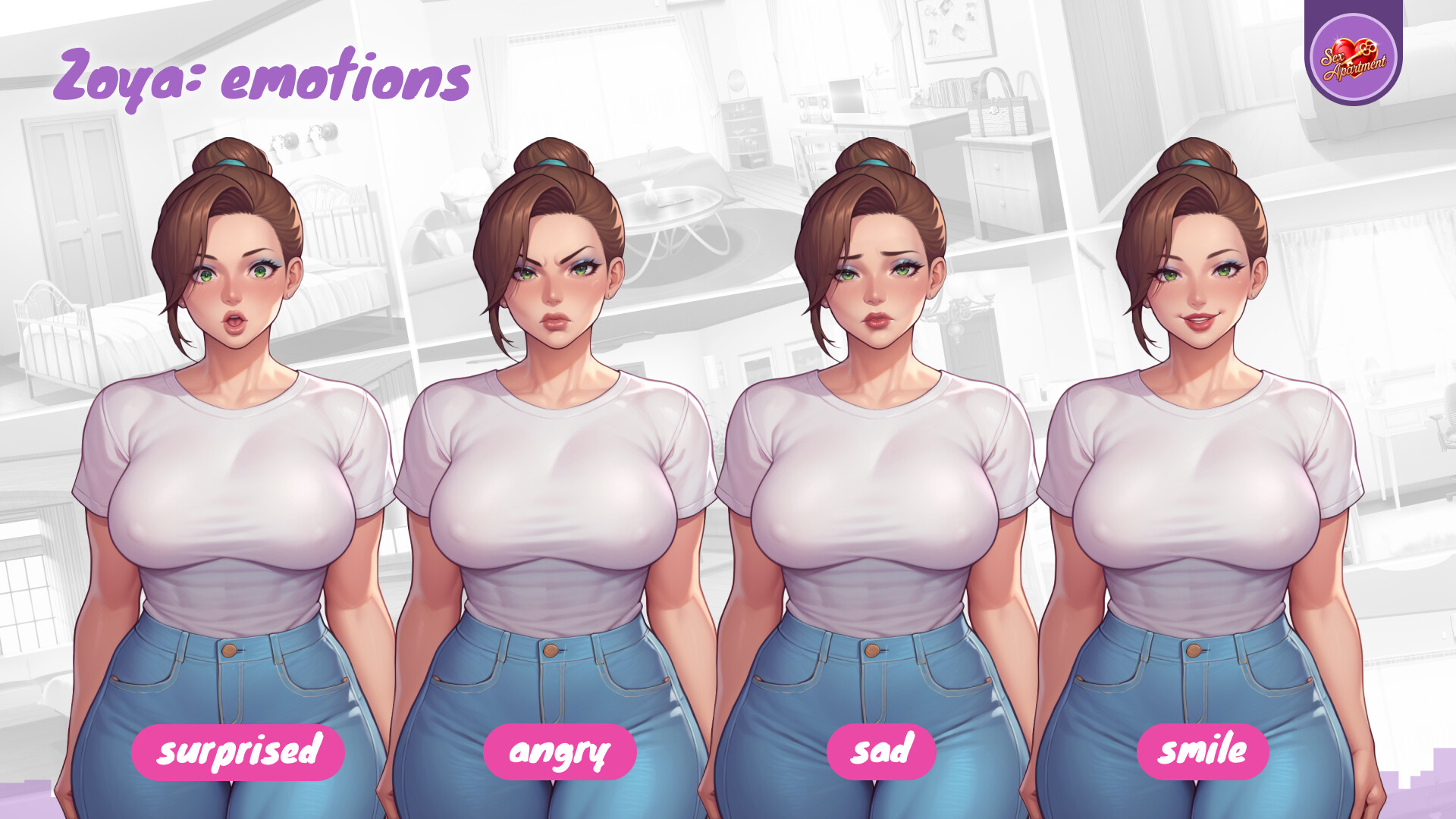 #2. Sex Apartment 💫 - Digital Artbook (Steam) Tekijänä: Dreamers Workshop
