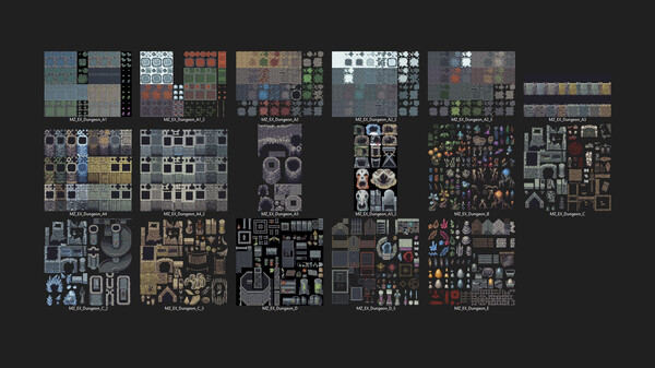 RPG Maker MZ - EX Graphic Base Set Dungeon
