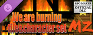 RPG Maker MZ - We are burning tile and character set