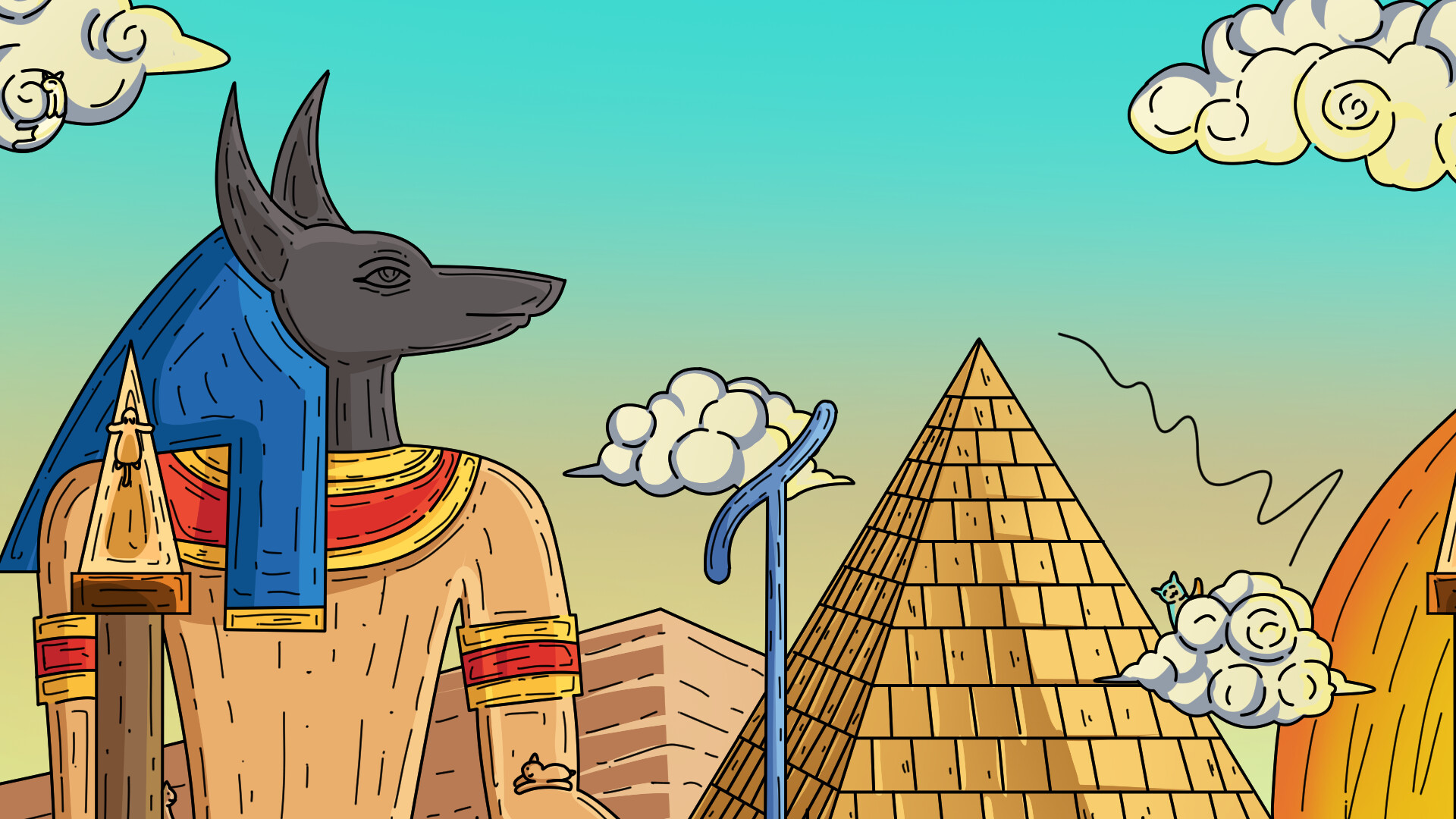 100 Egypt Cats - Artbook Featured Screenshot #1