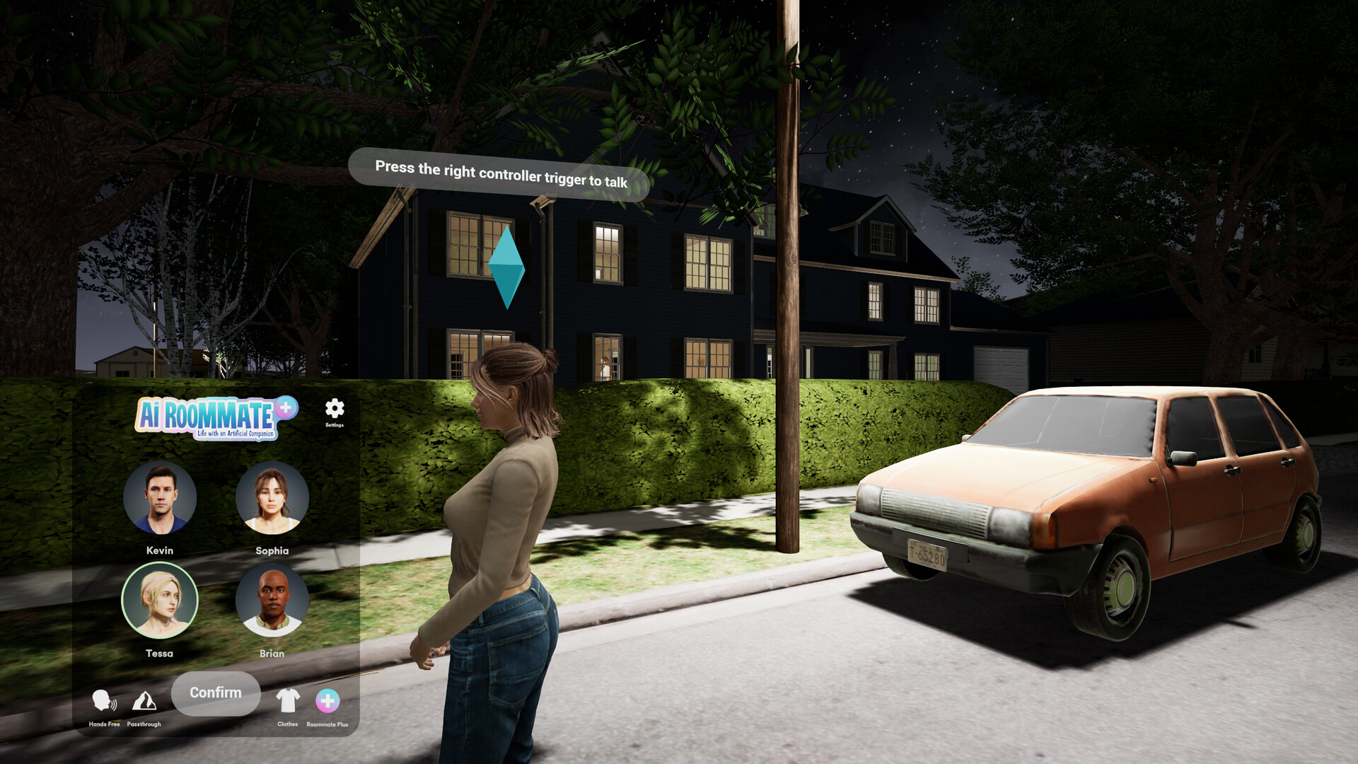 AI Roommate: Life with an Artificial Companion