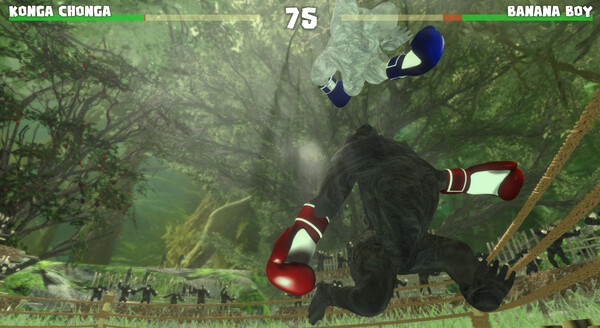 Screenshot of KONG FU gameplay showing in-action mechanics
