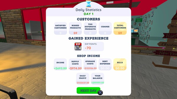 Supermarket Simulator Holidays 2025 screenshot 4