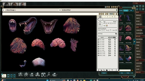 Fantasy Grounds - FG Monster Kit Aberations Art Pack