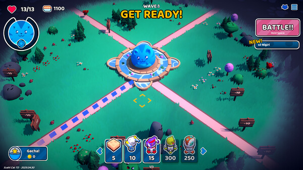 Sushi Cat - Tower Defense screenshot 5