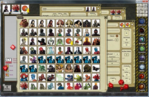 Fantasy Grounds - Fiery Dragon Modern & Sci-Fi Token and Portrait Pack