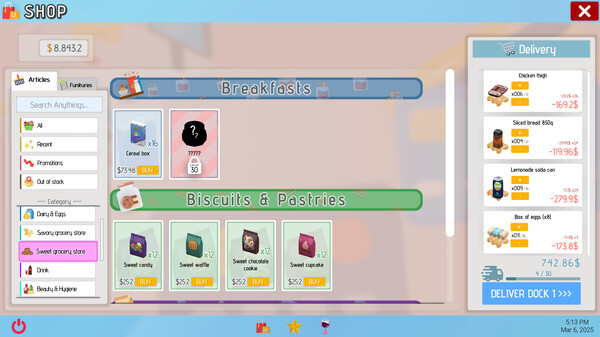 Better Mart game for Linux 1