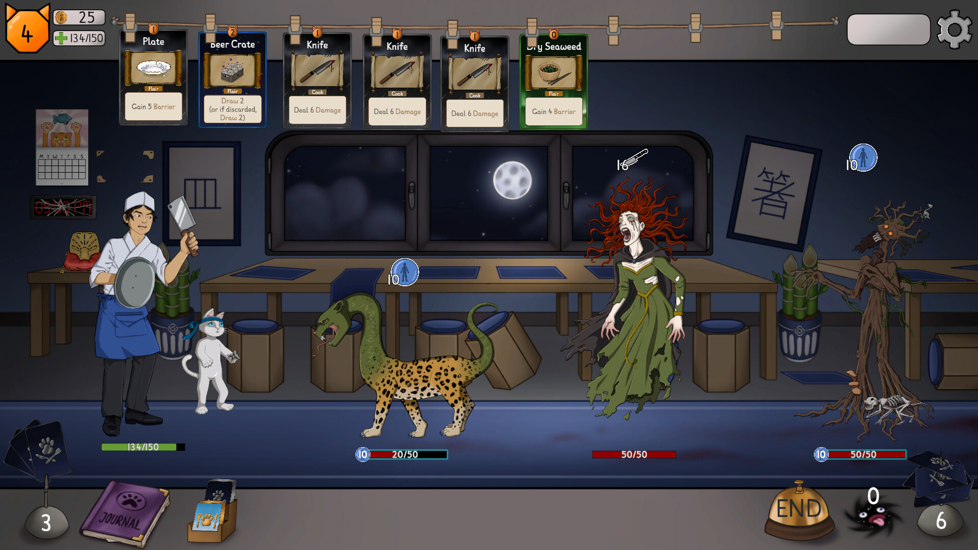 A Recipe for Survival - Cat Cooking Roguelike Deckbuilder screenshot #3