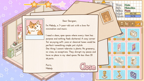 Cats in Cozy Rooms Demo