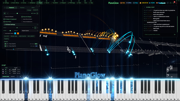 Captura 2 de Piano Glow