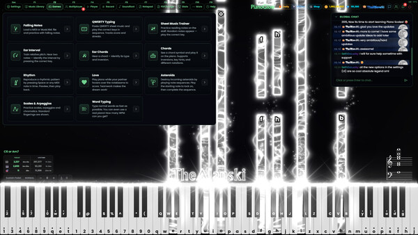 Piano Glow