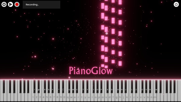 Скриншот из PianoGlow