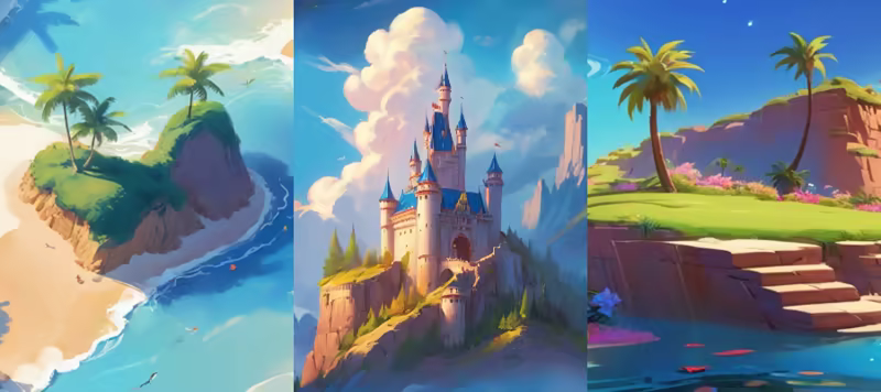 Find My Loe has beautiful backgrounds