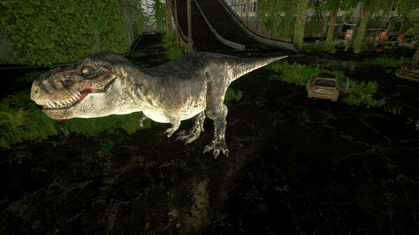 Screenshot z Dinosaur vs Hitler