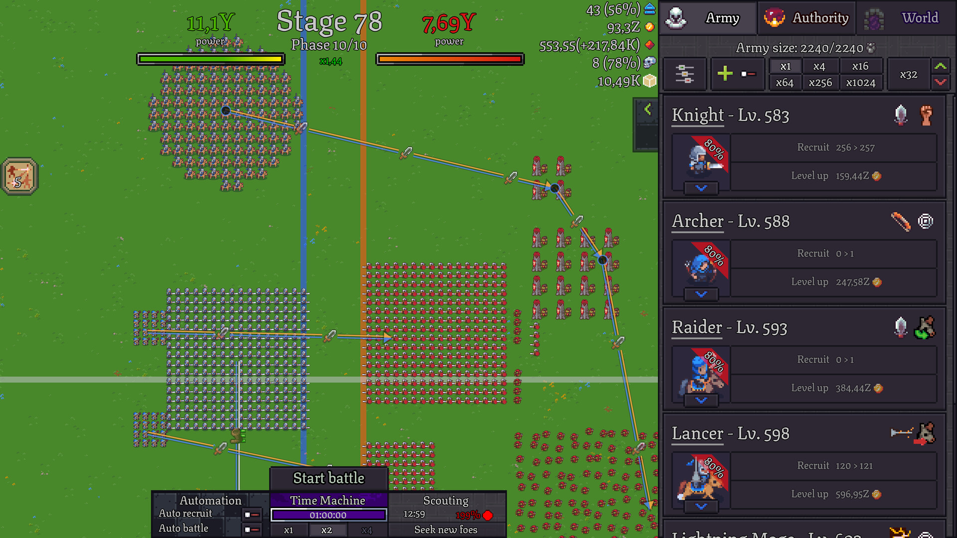 Total Incremental Battle screenshot #2