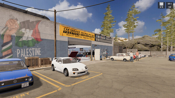 Скриншот 1 из игры Car Service Together