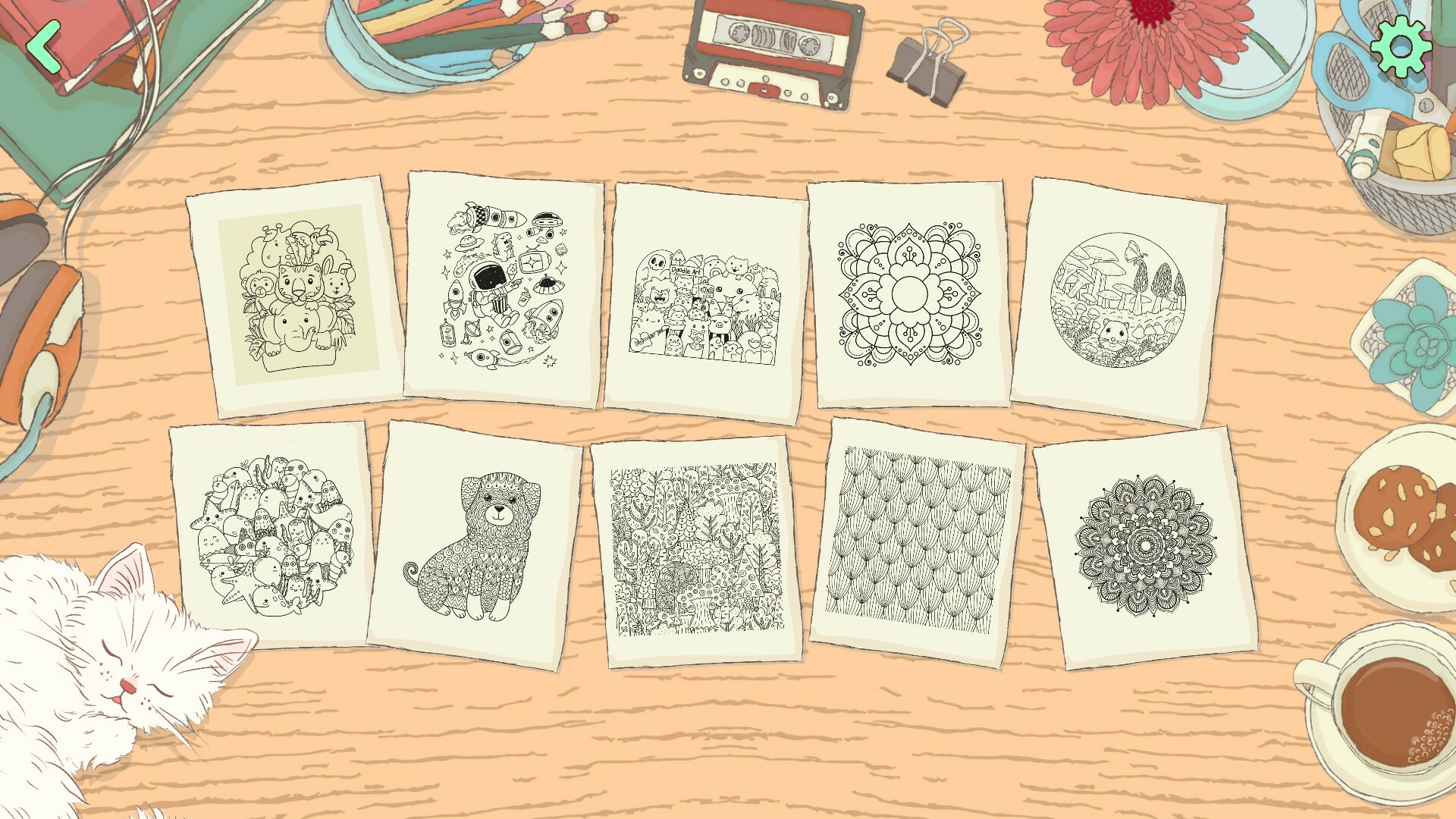 A Coloring Break - Expansion pack 11のスクリーンショット 1