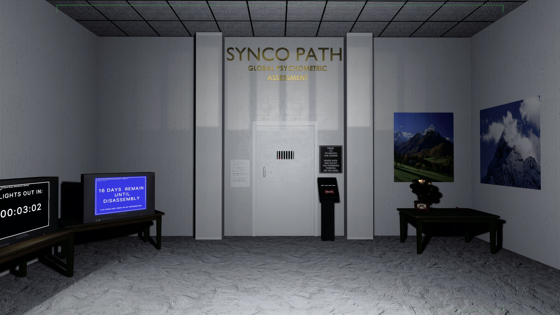 SYNCO PATH: SECLUSION SYSTEM screenshot #1