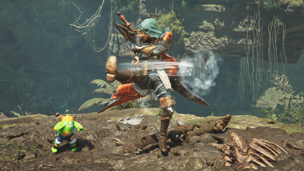 Monster Hunter Wilds - Gesture: SF6 Tatsumaki Senpu-kyaku