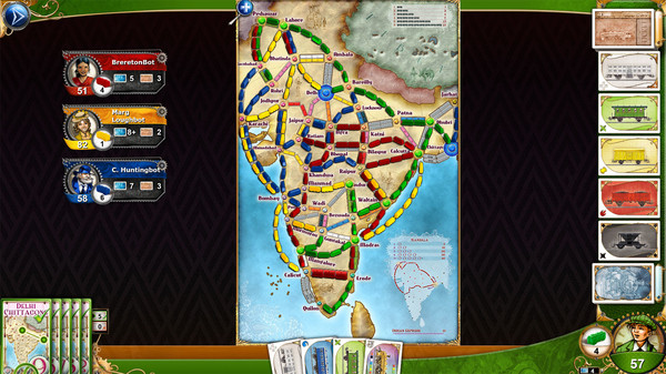 Ticket To Ride: Classic Edition - India screenshot 3