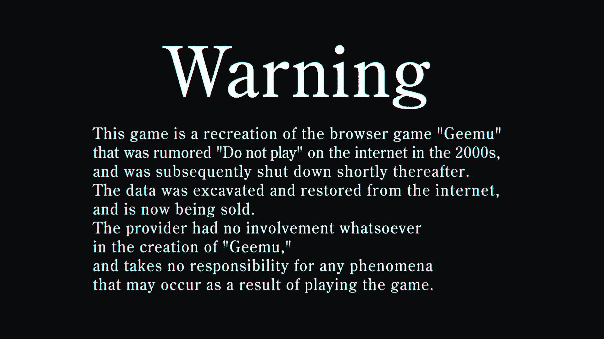 DO NOT PLAY screenshot #5