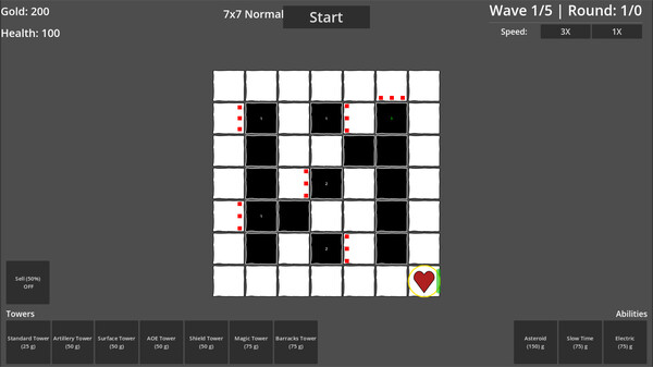 Grid Battles screenshot 1