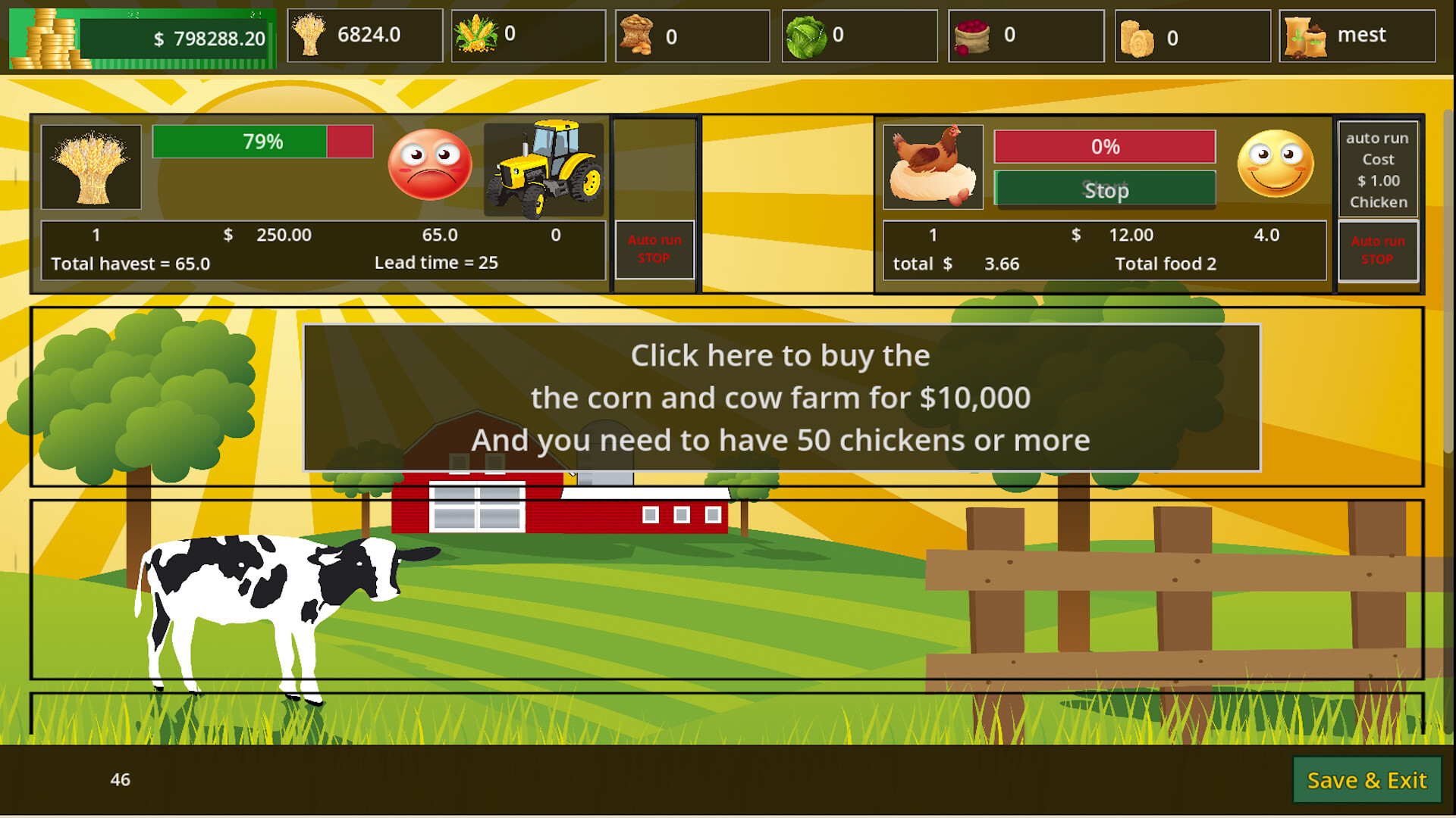 #5. Idle Farm tycoon (Steam) 由: JNA Game