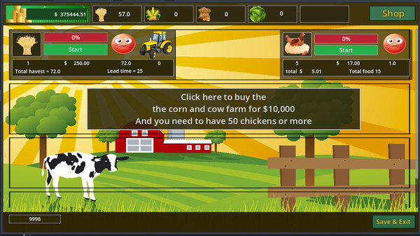 Idle Farm tycoon.