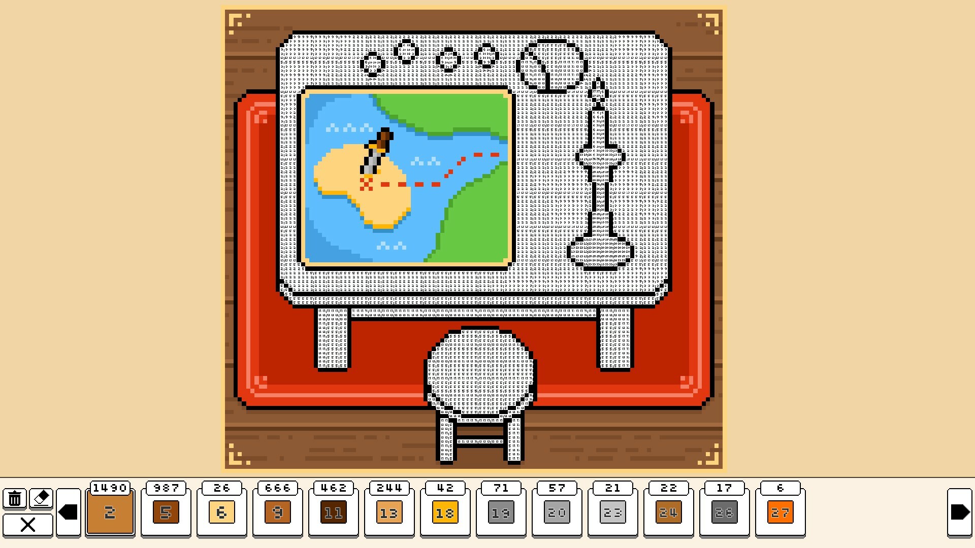 #4. Coloring Pixels - Fantasy Maps Pack (Steam) 由: ToastieLabs