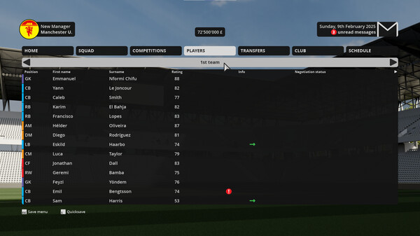 Football Career Mode 26for windows and Linux 1