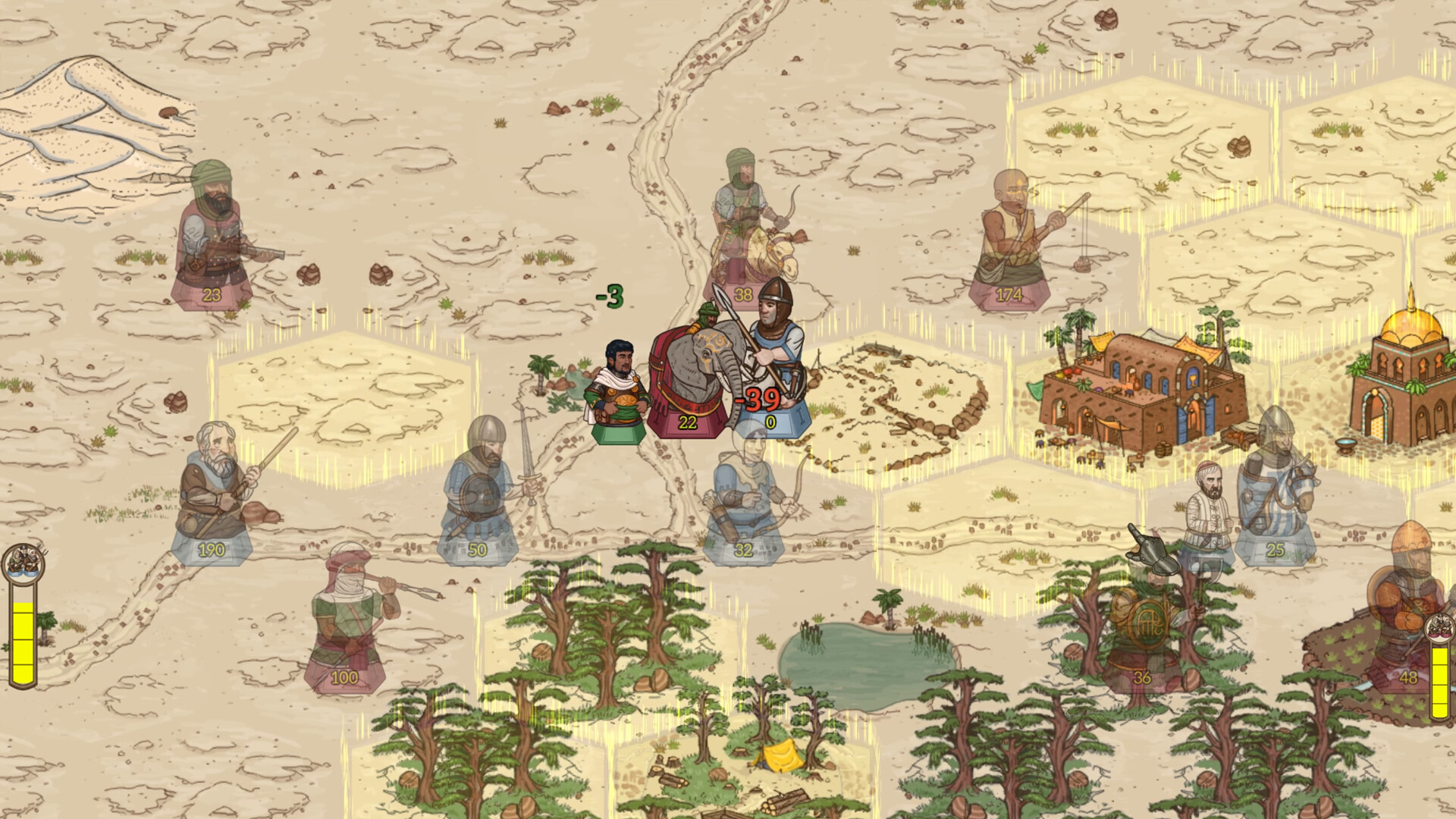 Unidades y arsenal de The Pilgrim War