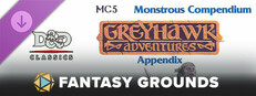 Fantasy Grounds - D&D Classics: MC5 Monstrous Compendium Greyhawk Adventures Appendix (2e) Small Capsule Image