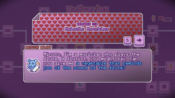 Screenshot z Minuto - Galactic Deliveries Screenshot z Minuto - Galactic Deliveries