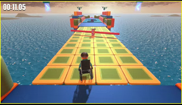 4Wheel Challenge (Wheelchair Simulator) video 3