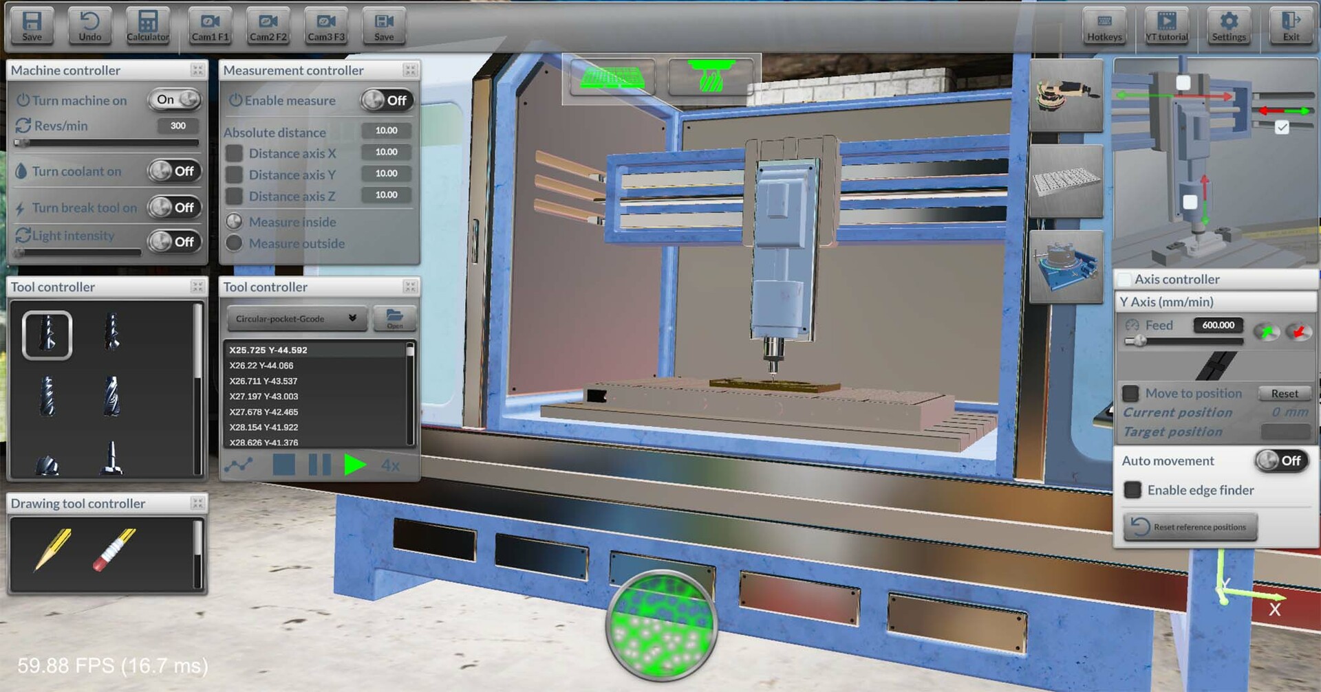 #3. CNC Milling Machine (Steam) 由: Igor Frank