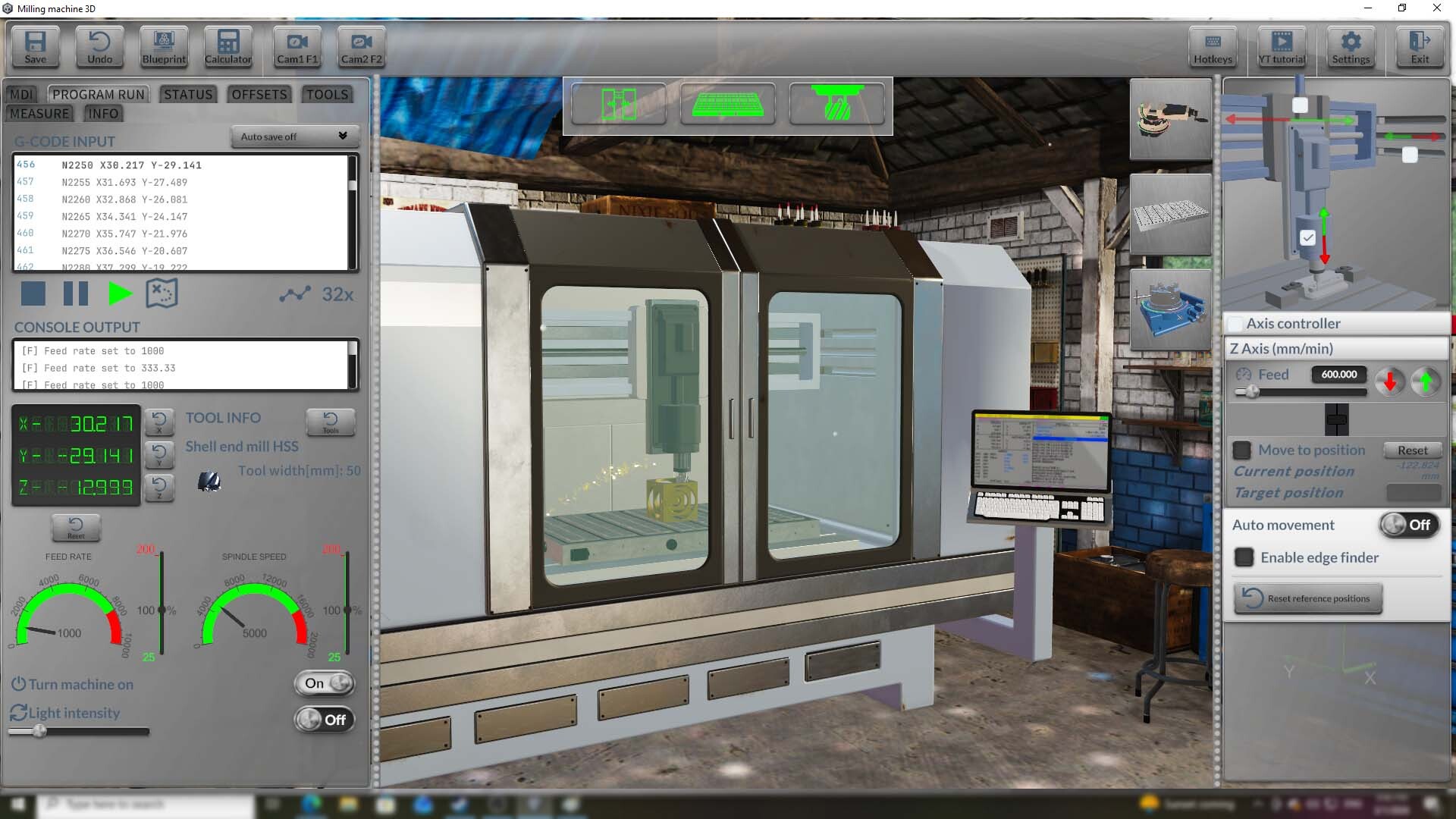 CNC Milling Machine Featured Screenshot #1