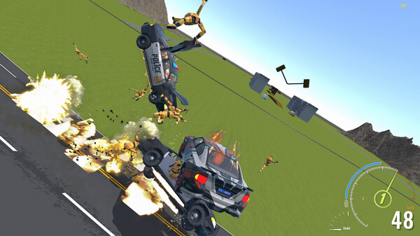 Screenshot z Car Crash X