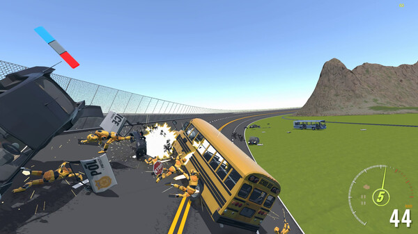 Screenshot z Car Crash X