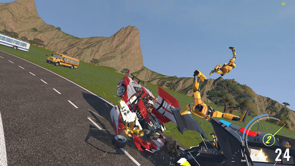 Screenshot z Car Crash X