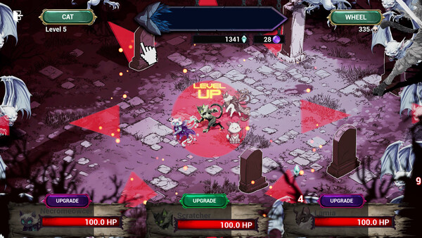 Screenshot of Vampire Cat