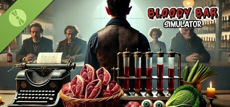 Bloody Bar Simulator Demo game cover