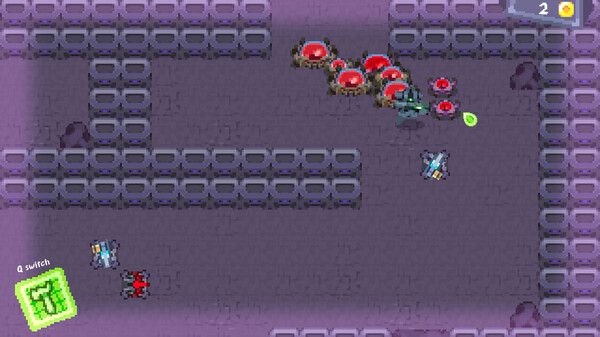 Screenshot z Cyber Tower 2048